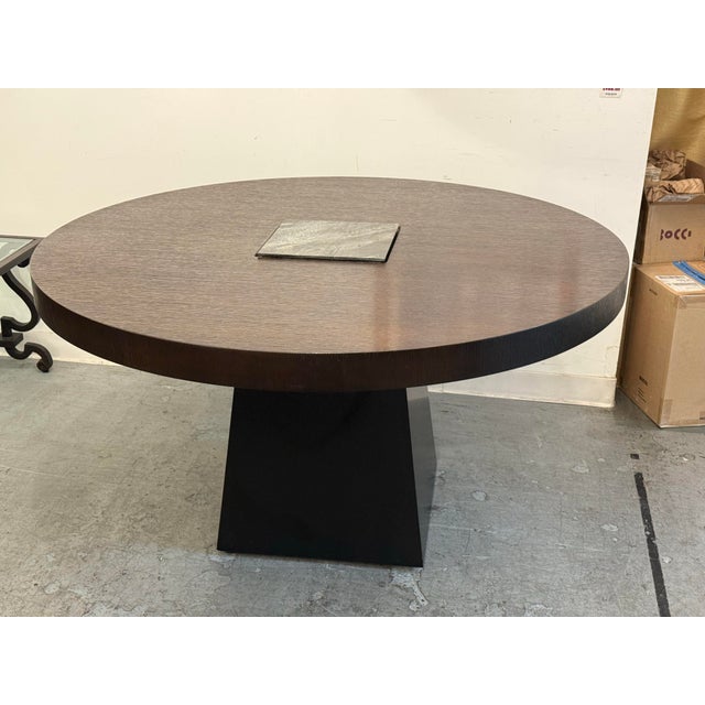 2000 - 2009 Conde House Kaji Dining Table, 54 Inches For Sale - Image 5 of 12