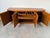 Mid-Century Modern 1970s Heritage Mid-Century Modern Sculpted Walnut Sideboard Credenza With Brutalist Broze Hardware For Sale - Image 3 of 18