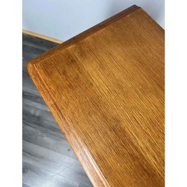 Vintage French Oak Bedside Tables, Set of 2 For Sale - Image 12 of 14