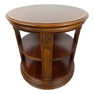 Ethan Allen Townhouse Henley Library End Side Table For Sale