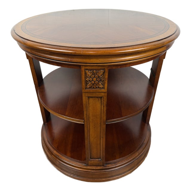 Ethan Allen Townhouse Henley Library End Side Table For Sale