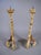 Pair of 19th Century Venetian Parcel Gilt and Painted Rococo Style Candlesticks For Sale - Image 17 of 18