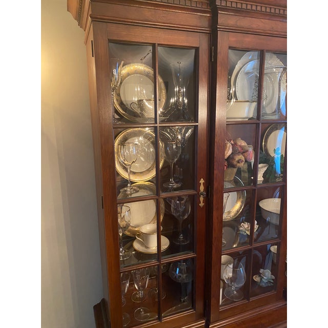 1970s Vintage Pennsylvania House Cherry Hutch Chairish