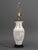 Wood Chinese Blanc De Chine Pierced Porcelain Table Lamp For Sale - Image 7 of 8