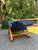 Nepsco Backsaver Bentwood Frame Reclining Chair with Blue Leather Upholstery Relax the Back Nepsco Back Saver anti-gravity...