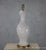White 1950s Spanish White Ceramic Lamp For Sale - Image 8 of 10