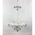 Vintage Two Tiers Upside Down Umbrella Ceiling Chandelier With Bells, White/ Blue in Arabasic Design Style For Sale In New York - Image 6 of 10