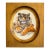 Original Realist Tiger Painting in a Vintage Italian Giltwood Frame For Sale