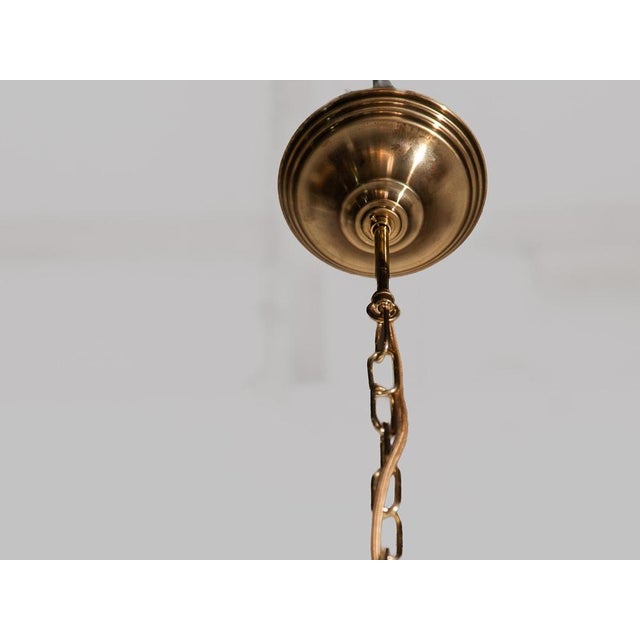 Metal Opal Glass Pendant by Barbini, 1970s For Sale - Image 7 of 9