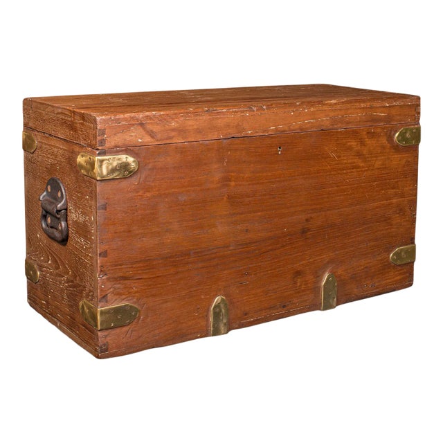 1880's Victorian Antique Workman's Tool Chest For Sale