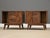 Mid-Century Modern 1960s Pair of Refinished Walnut and Burl Nightstands by Young Manufacturing - A Pair For Sale - Image 3 of 10
