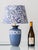 A graduated pair of Dutch table lamps made from two Flora Gouda vases of the Lotus series, produced in 1977. They are...