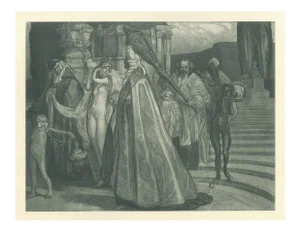 Triumph der Salome - Vintage Héliogravure by Franz von Bayros - 1921 ca. 1921 ca.