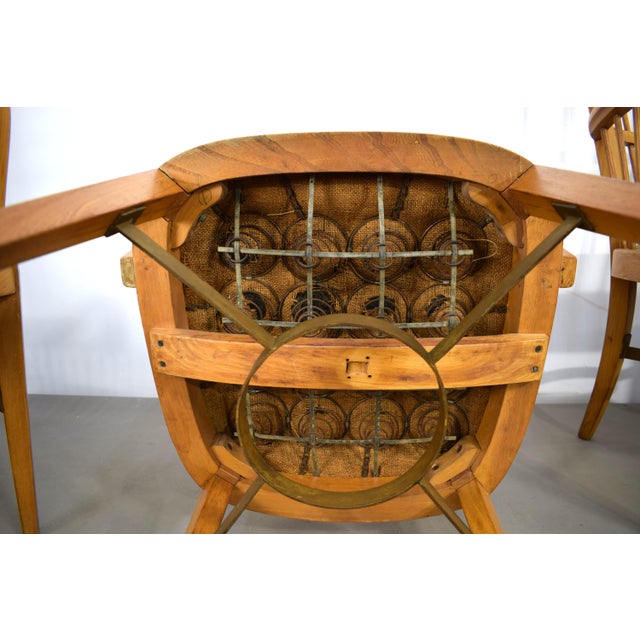 Armchairs, Italy, 1950s, Set of 4 For Sale - Image 16 of 18