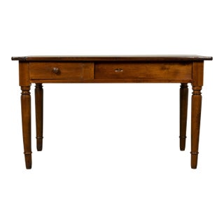 Mid-19th Century French Louis Philippe Walnut Writing Table For Sale