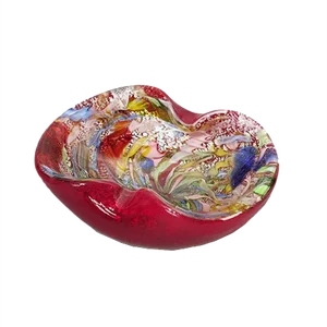 Vintage Glass Bowl by Dino Martens for Aureliano Toso