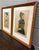 Mid-Century Modern Pair of Vintage Kurt Wirth "Costumes Suisses" Lithographs – Mid-Century Modern Folk Art in Bird's Eye Maple Frames For Sale - Image 3 of 18
