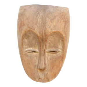 Weaver's Tale Carved Aged Mask
