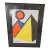1970s Alexander Calder (1898-1976), "Pyramids and Sun" Framed Lithograph For Sale