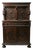 Early 20th Century Carved Oak Jacobean Revival Cabinet For Sale