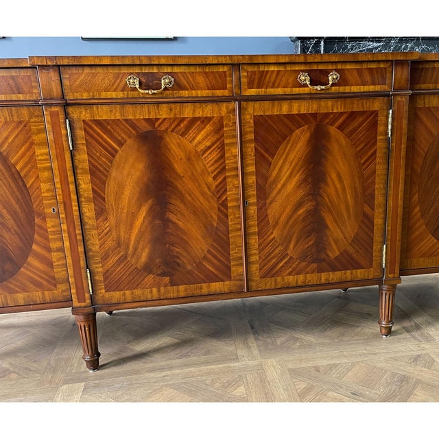 1990s Vintage Maitland Smith Breakfront For Sale - Image 15 of 18