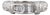 0.25ctw Diamond Wedding Ring 14k White Gold Floral Stackable Anniversary Band, Size 6.5 For Sale