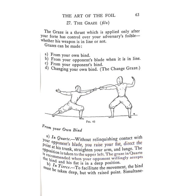 Paper "The Art of the Foil" 1998 Barbasetti, Luigi For Sale - Image 7 of 7