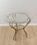 Round Brass Coffee Table, 1950s For Sale - Image 3 of 7