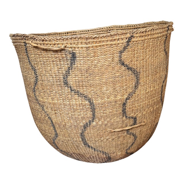 Yanomami Gathering Basket For Sale