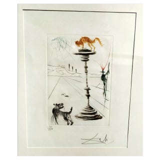 Salvador Dalì, Composition, 1971, Etching For Sale