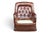 Brown Vintage 1970s Drexel Heritage Brown Leather Button-Tufted Swivel-Tilt Lounge Chair For Sale - Image 8 of 16
