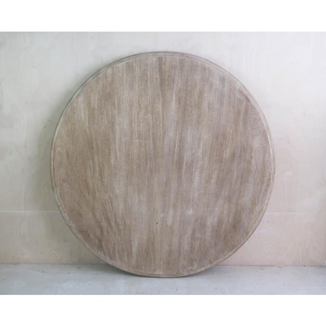 Small Antique Palladian Style Round Bleached Table, England, 1835 For Sale - Image 6 of 8