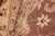 Textile Shabby Chic Ziegler Brown Beige Hand-Knotted Wool Rug - 8'1'' X 9'9'' For Sale - Image 7 of 8