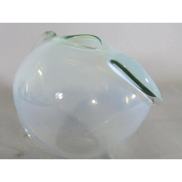 Thomas Buechner III 1982 Thomas Buechner Art Glass Vase For Sale - Image 4 of 10