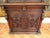 Antique Victorian Country Oak Bookcase with Carved Faces and Lions, 1860 For Sale - Image 11 of 18
