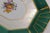 Art Deco Cake Plate with Floral Motif in Porcelain from Limoges, 1940s-1950s For Sale - Image 12 of 13