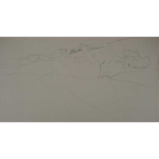 Gustav Klimt, The Embrace, 1919, Lithograph For Sale - Image 4 of 9