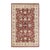 Mogul, One-of-a-Kind Hand-Knotted Area Rug in Red, 4' 1" x 6' 4" For Sale