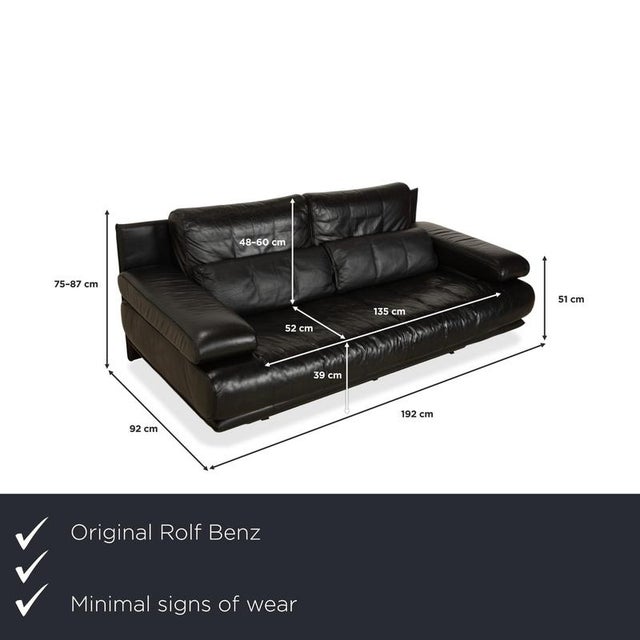 with the Model 6500, you're bringing a true design icon from Rolf Benz into your home. Designed by Mathias Hoffmann, this...