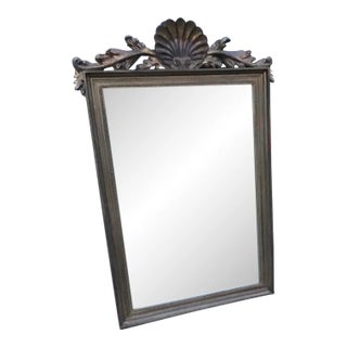 Mid 20th Century Italian French Style Gold Mirror For Sale