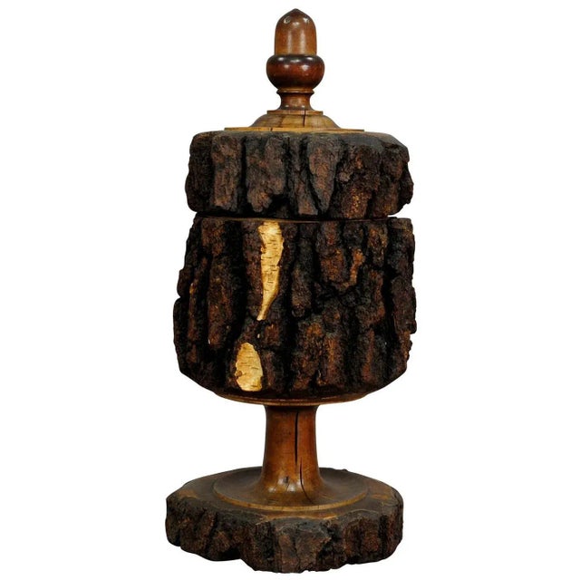 Vintage Rustic Decor Wooden Humidor For Sale - Image 9 of 9