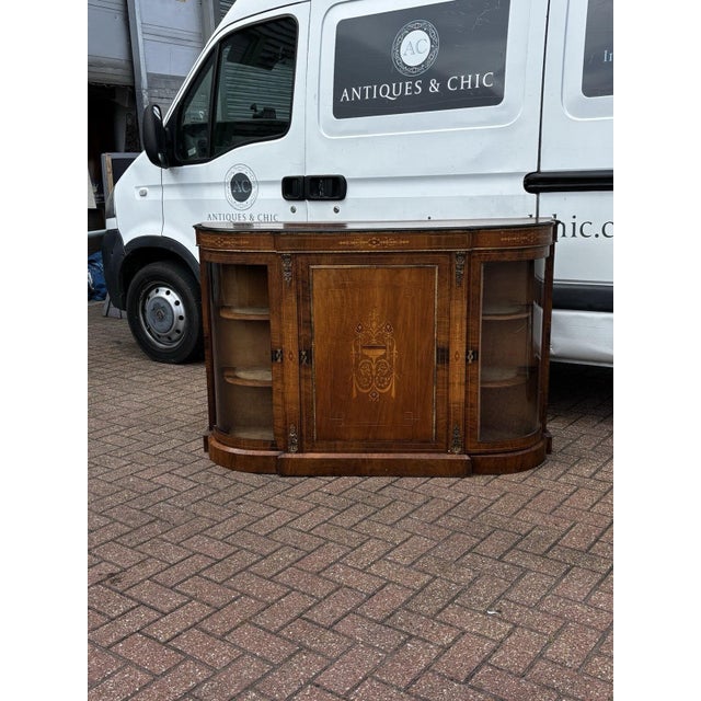 Victorian Burr Walnut Sideboard For Sale - Image 15 of 16