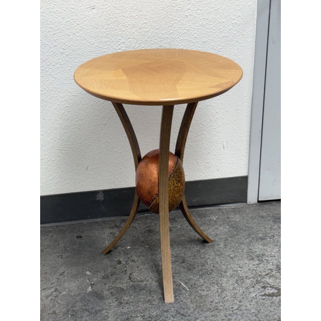 Circa 1992 Buvette De Sphere Side Table, Signed For Sale In San Francisco - Image 6 of 12