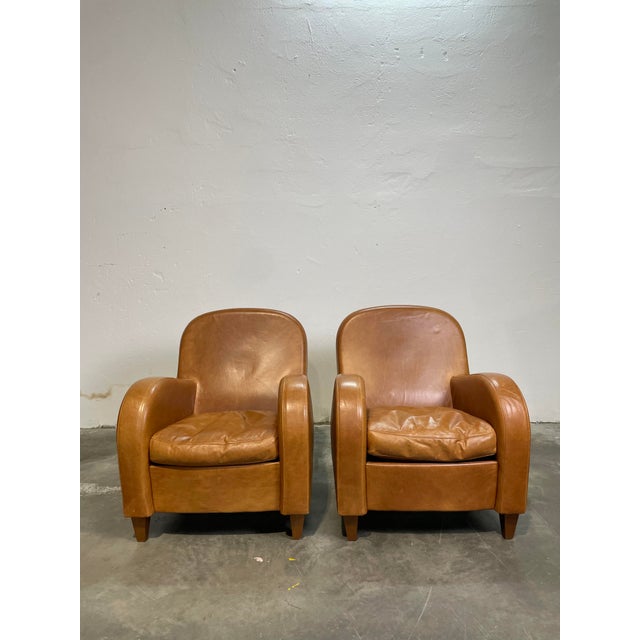 Tan Daisy Chairs from Poltrona Frau, 1990s, Set of 2 For Sale - Image 8 of 8