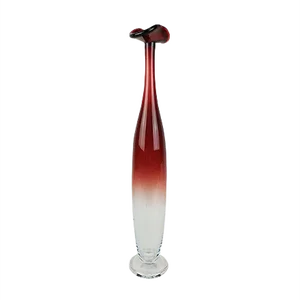 Tall Expo Vase by Nils Landberg for Orrefors, 1950s