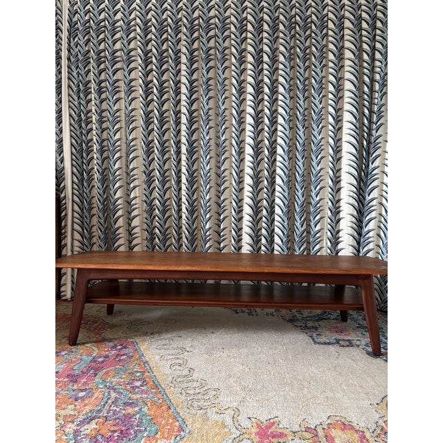 Mid-Century Modern Mid Century Teak Coffee Table For Sale - Image 3 of 7