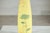 Yellow Artisan Tall Yellow Ceramic Vase with Hand-Painted Floral Motif, Sold As Is For Sale - Image 8 of 18