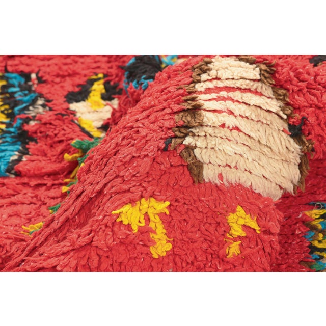 Vintage Boujad Moroccan Rug, 04'07 X 09'07 For Sale In Dallas - Image 6 of 10