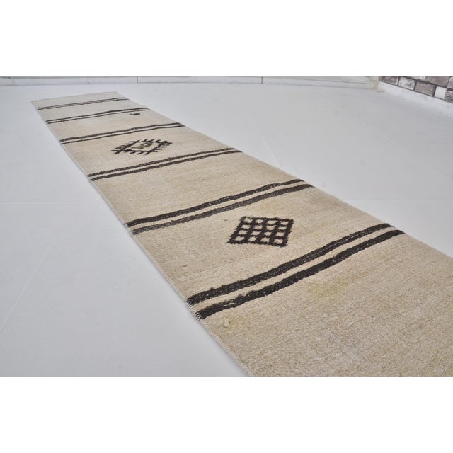 1960s Vintage Anatolian Hemp Runner For Sale - Image 5 of 9