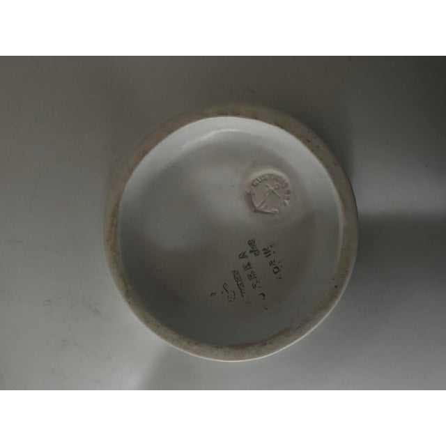 Ceramic Surrea Vases and Cups in White Stoneware by Wilhelm Kåge for Gustavsberg, 1940s, Set of 4 For Sale - Image 7 of 8